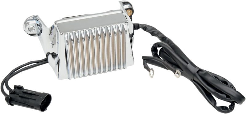DRAG SPECIALTIES, DRAG SPECIALTIES Chrome Voltage Regulator for 2002-2003 FL Models – Part 74622-02