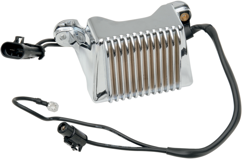 DRAG SPECIALTIES, DRAG SPECIALTIES Chrome Voltage Regulator for '04-'05 FL Models (Part #74622-04)