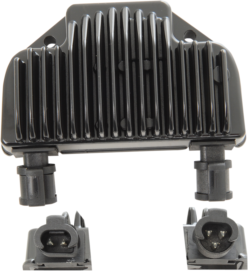DRAG SPECIALTIES, Drag Specialties 74631-08 Voltage Regulator for Harley-Davidson FXD (2008-2017), Black Finish