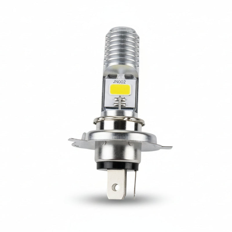 Universal HS1 / H4 LED Headlight Bulb: AC/DC Compatible