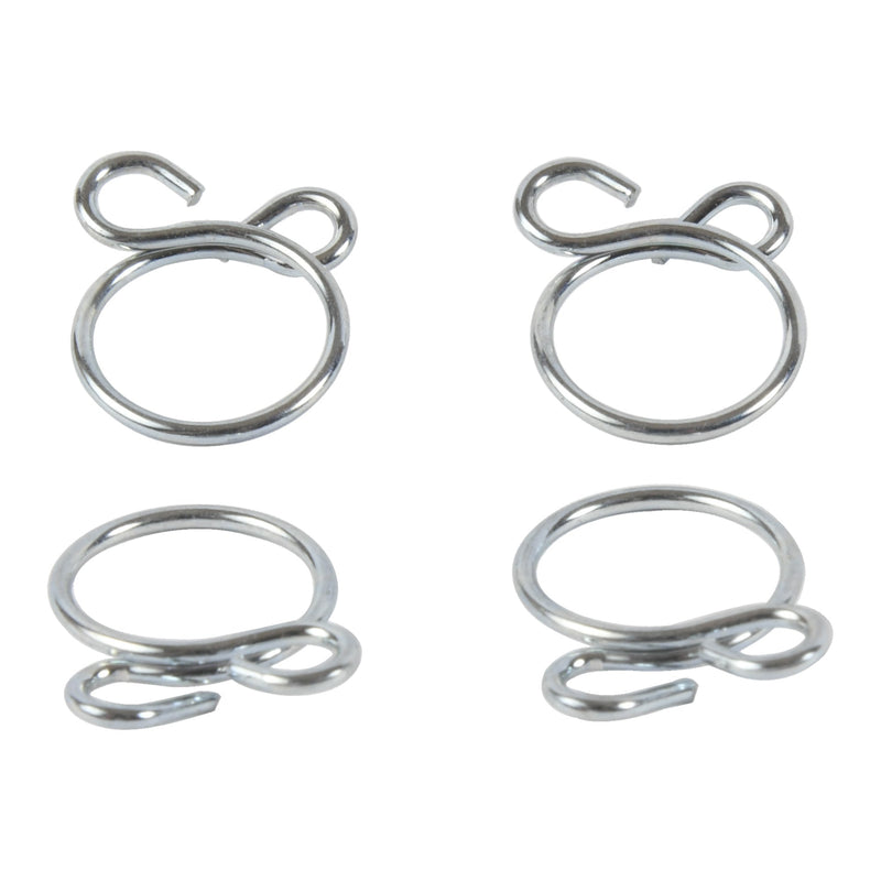 ALL BALLS, All Balls Hose Clamps Refill Kit (4-Pack) - Durable and Reliable for Universal Use