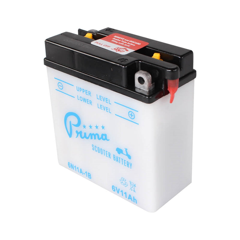 Prima Battery (6V 6N11A1B); 70s Vespas w/turn signals