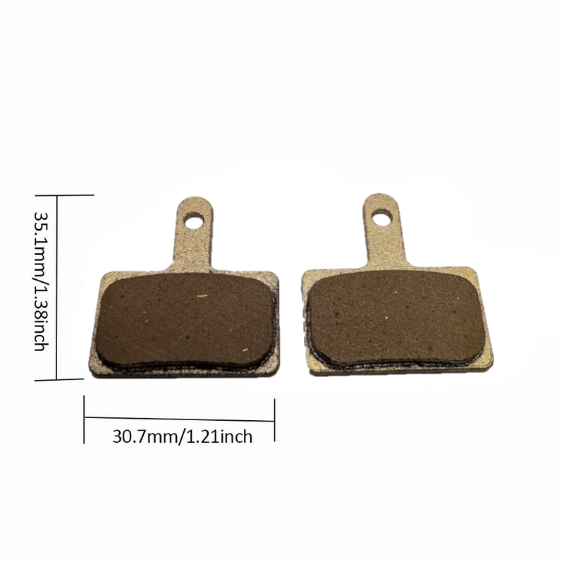 Green Line Brake Pads - Tektro Aries Calipers