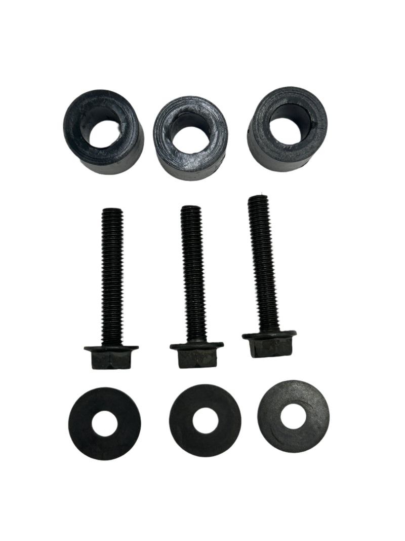 Hardware Kit for Buddy Front Rack, Black