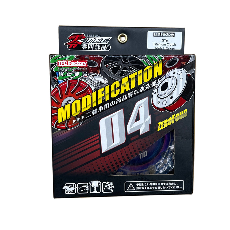 TFC Titanium Racing Clutch - GY6 125/150/170cc
