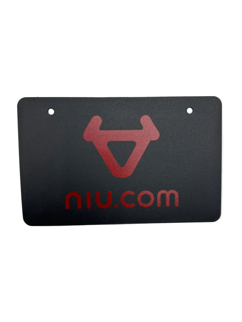 NIU XQi3 License Plate