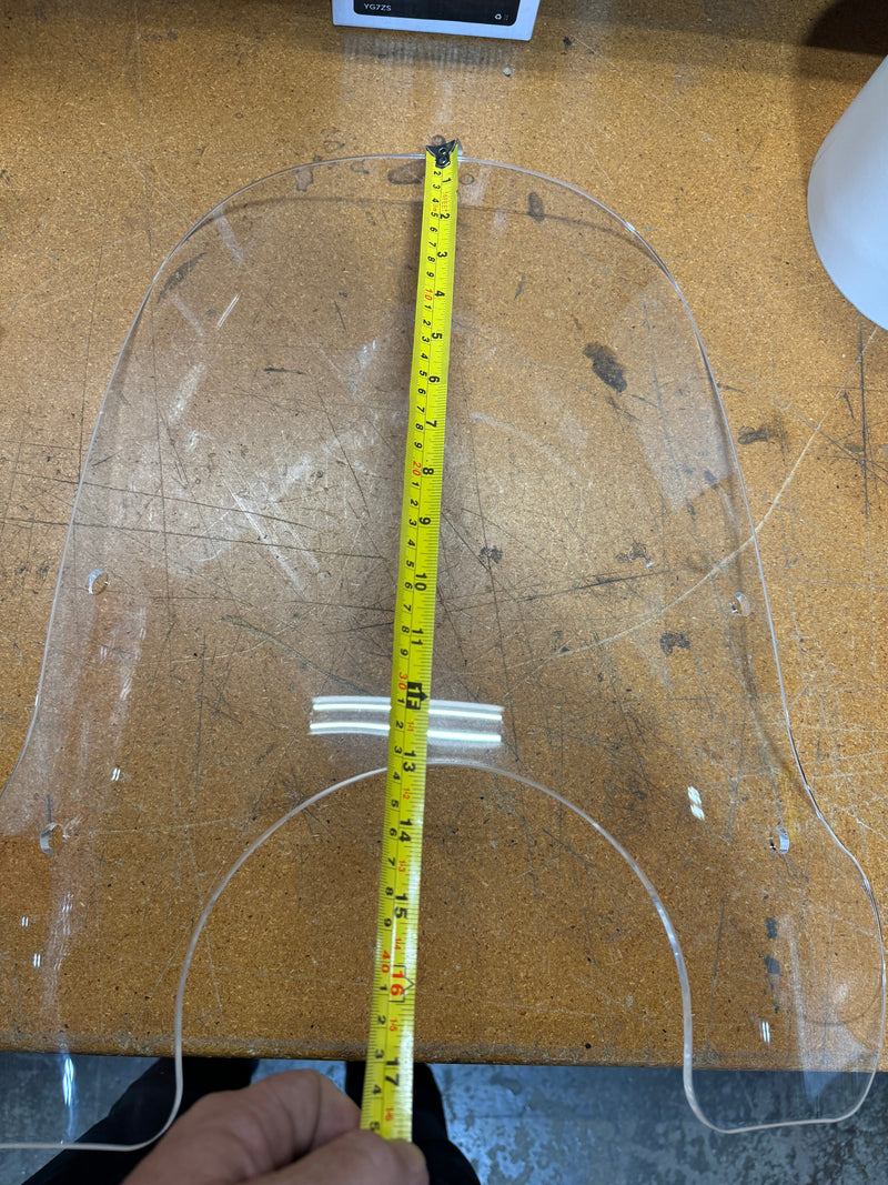 Prima Windshield (Mid-height, Clear); Vespa LX, GT