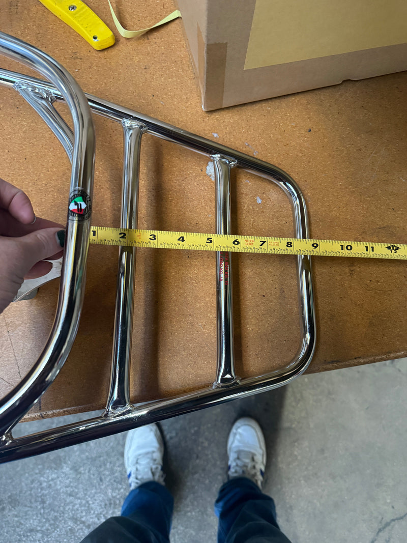 Cuppini Chrome Rear Rack for Topcase; Primavera, Sprint