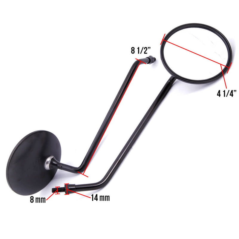 Genuine Buddy OEM Mirror Set (Black Finish) – Buddy