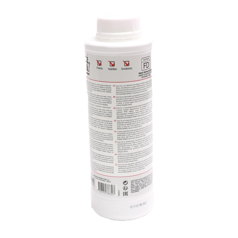 Ipone Scoot City JASO FD 2T Oil 1L - Strawberry Scented