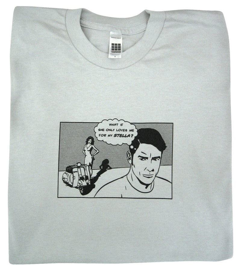 T-Shirt (Comic, Grey)