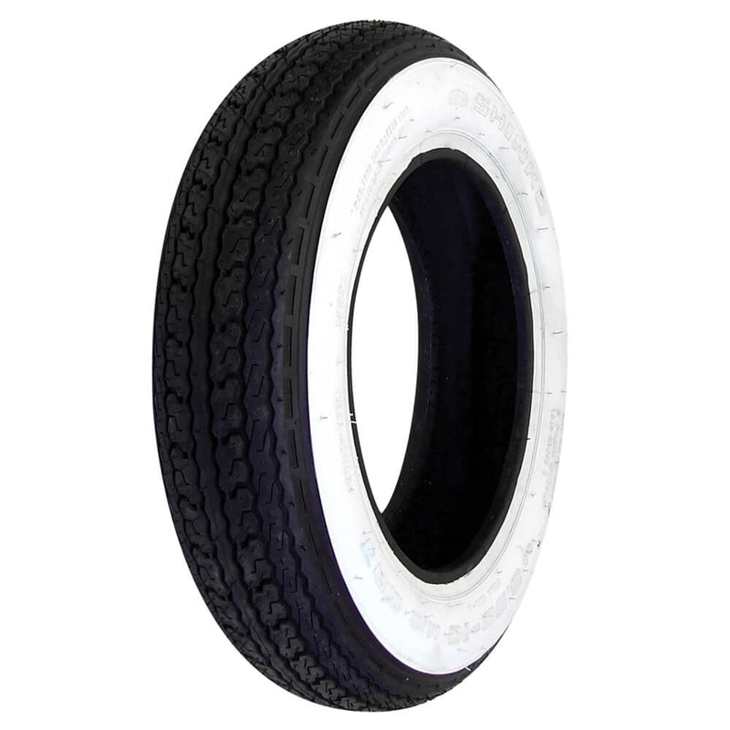Shinko 3.00 x 10 Whitewall Scooter Tire - Tube Type