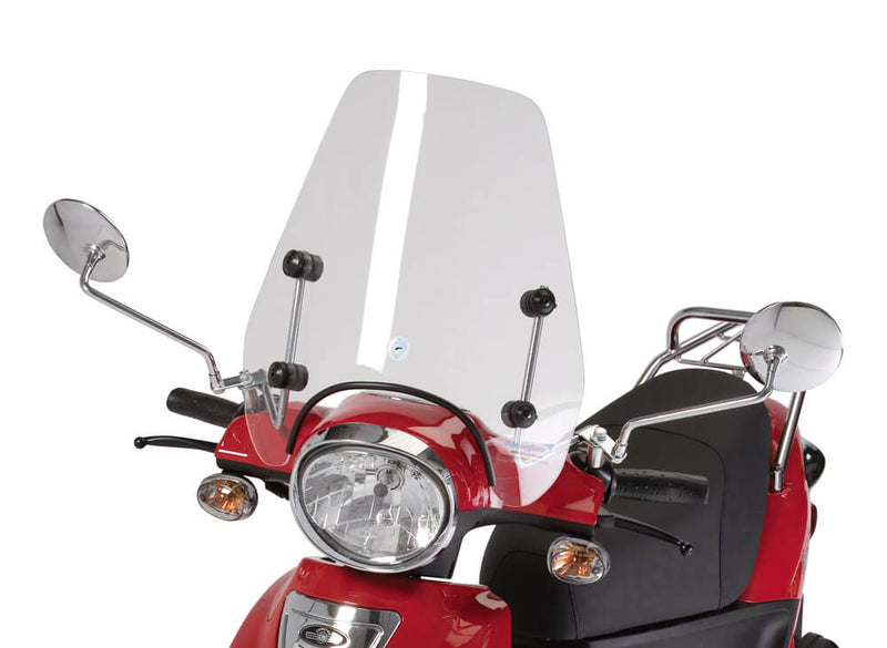 Cuppini Short Sport Windscreen | Buddy 50 - 170i / People