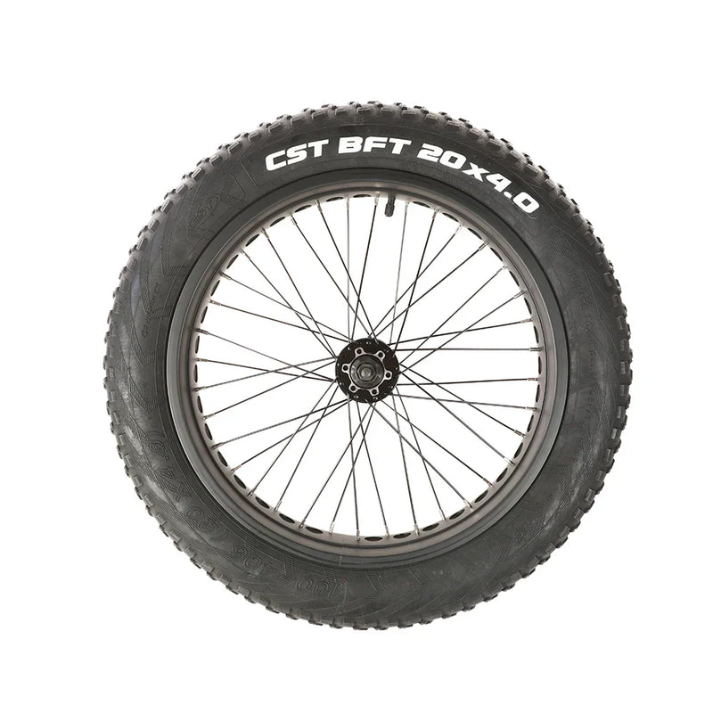 Yadea Trooper 01 Front Wheel Assembly (20x4.0 CST Tire)