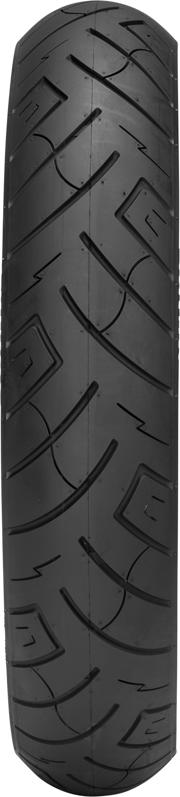 SHINKO, Shinko Tire 777 Cruiser Heavy Duty Front 130/60B19 67H Bias Belted with White Sidewalls