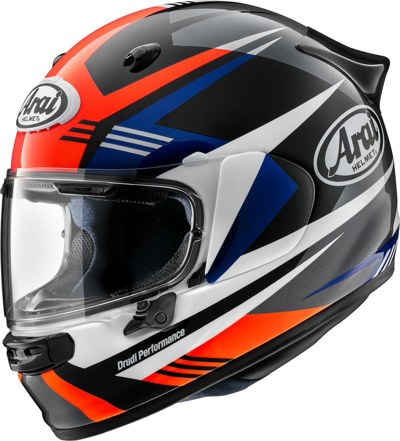 ARAI HELMETS, ARAI HELMETS Contour-X Helmet with Logo Duct and Aerodynamic Spoiler - Large, Red