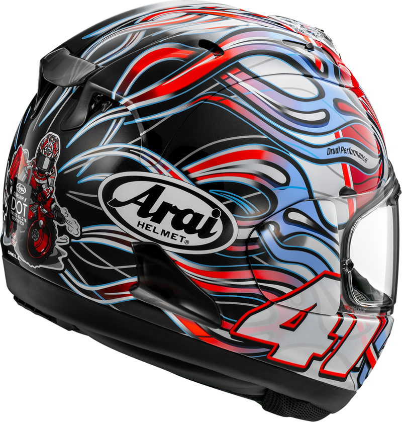 ARAI HELMETS, ARAI Helmets Corsair-X Helmet - Haga - Small 0101-18302 with VAS Shield Mechanism and Advanced Ventilation