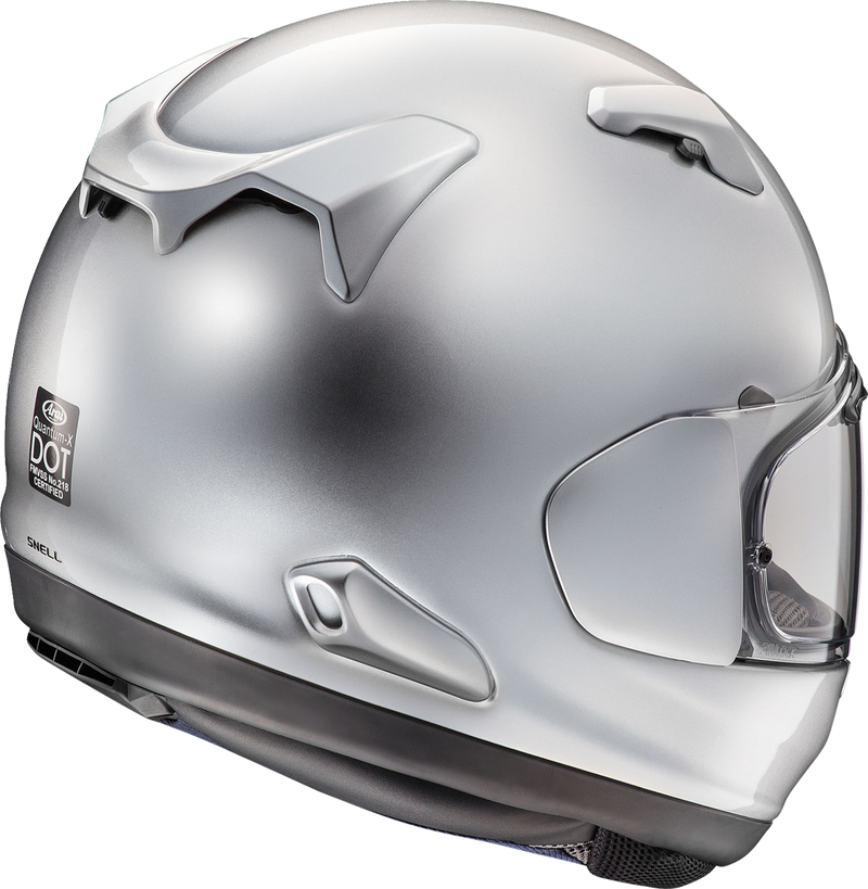 ARAI HELMETS, ARAI HELMETS Quantum-X Helmet - Aluminum Silver – Medium (Part No. 0101-18165)