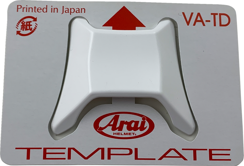 ARAI HELMETS, ARAI Helmets VX-Pro4 Top-Duct Center Front - White (Part Number 105344)