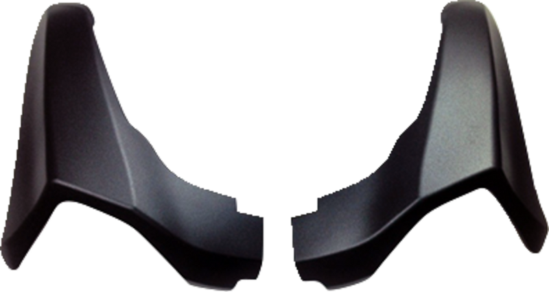 ARAI HELMETS, ARAI Helmets VX-Pro4 Top-Side Air Ducts Set - Black Frost, Part 105355