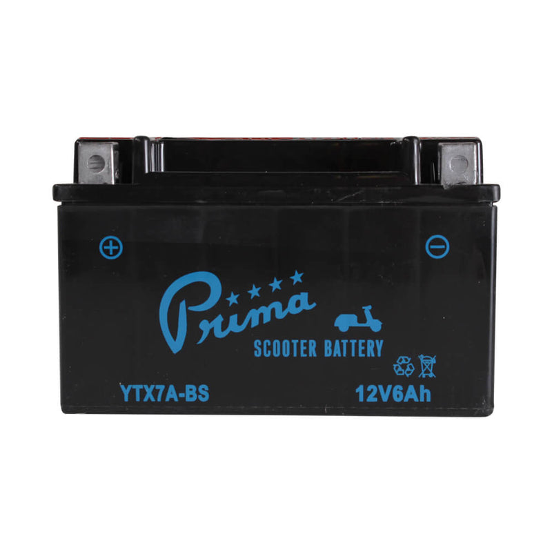 Prima Battery (12V TX7A-BS) - Genuine 125,150,170i, Kick