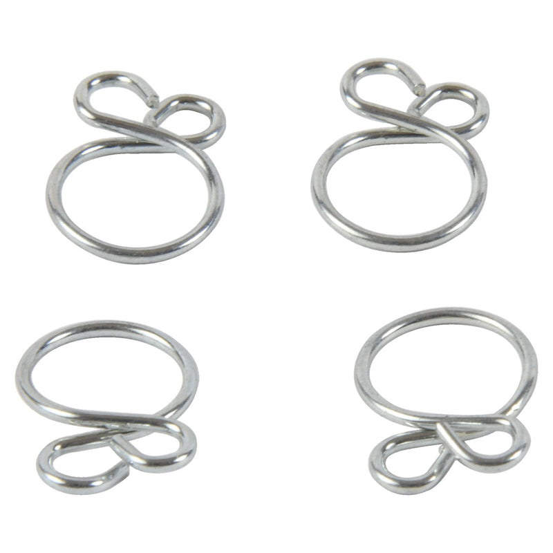 ALL BALLS, All Balls Hose Clamps Refill Kit 4-Pack for Secure and Reliable Sealing