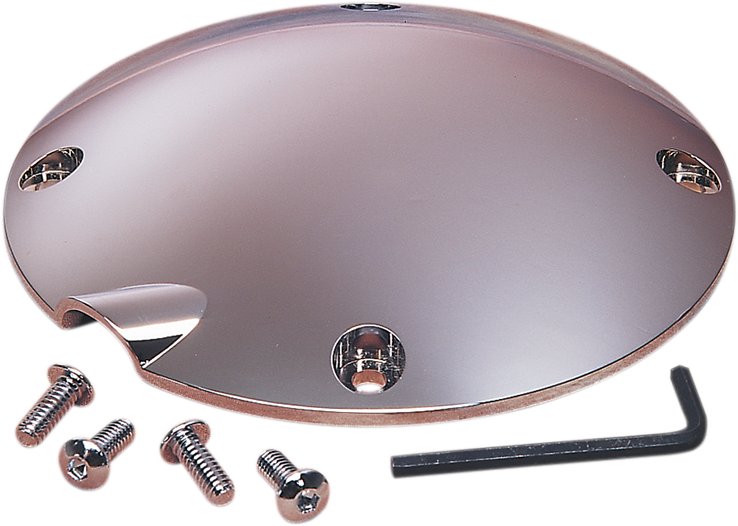 DRAG SPECIALTIES Chrome Derby Cover for '94-'03 Harley Sportster - Part 33-0016K-BC427