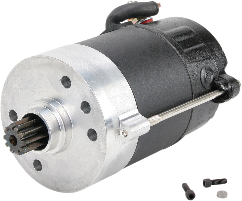 DRAG SPECIALTIES, DRAG SPECIALTIES 80-1007 Black Starter for '67-'80 Harley Davidson Big Twin Engines