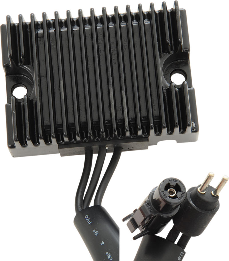 DRAG SPECIALTIES, DRAG SPECIALTIES Black Voltage Regulator for Harley-Davidson XL 1994-2003 - Part #74523-94BK
