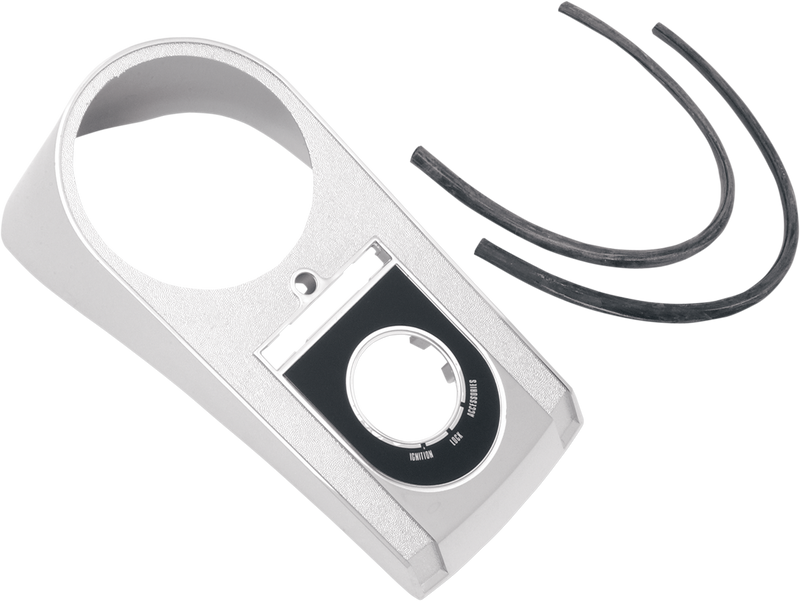 DRAG SPECIALTIES, DRAG SPECIALTIES Chrome Dash/Speedometer Housing R712500A