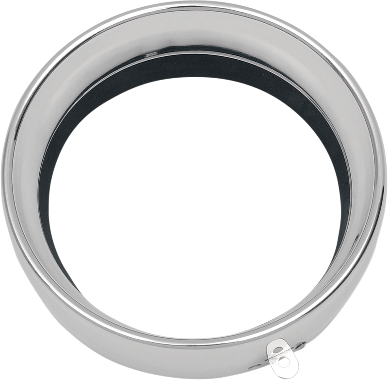 Drag Specialties EX Headlight Trim Rim 2" Chrome Extended Ring for 5-3/4" Headlights