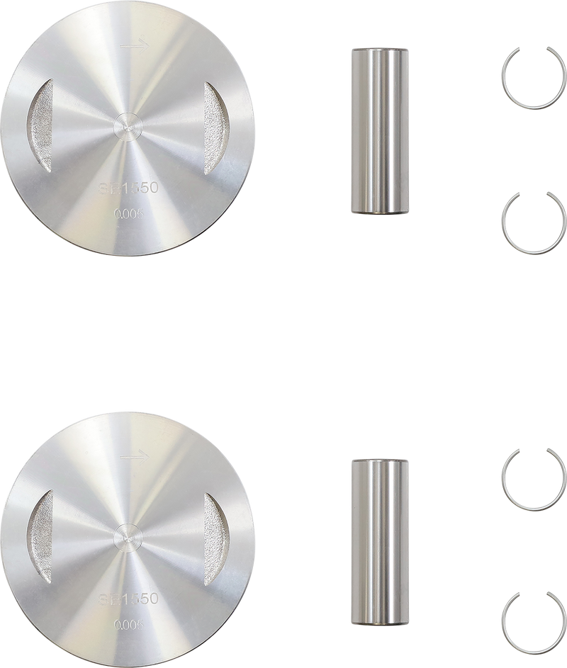 DRAG SPECIALTIES, DRAG SPECIALTIES Piston Kit - +.005" for Twin Cam 0911-0081