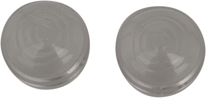 DRAG SPECIALTIES, Drag Specialties Replacement Clear Lens for Marker Lights - Part No. 20-6589CL-BC3