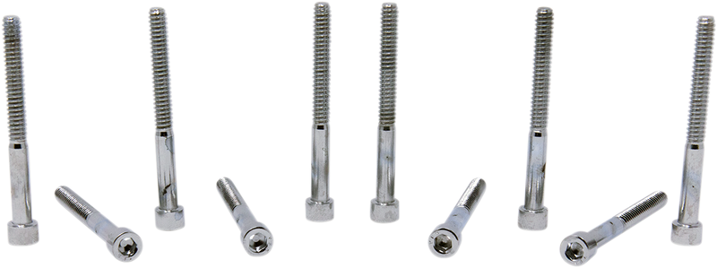 DRAG SPECIALTIES MPB199S Socket-Head Replacement Bolts - 10 Pack