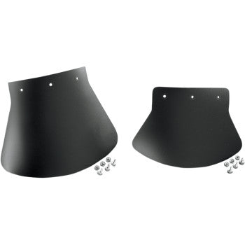 Drag Specialties Plain Motorcycle Mud Flap — 9.5" x 6.5" | Made in USA