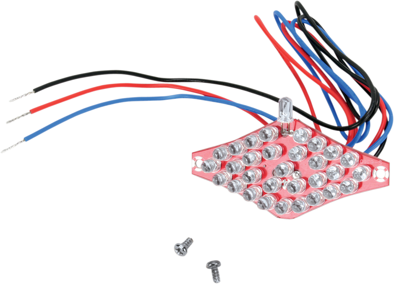 DRAG SPECIALTIES Replacement LED Board 28-6047-R for Enhanced Motorcycle Lighting