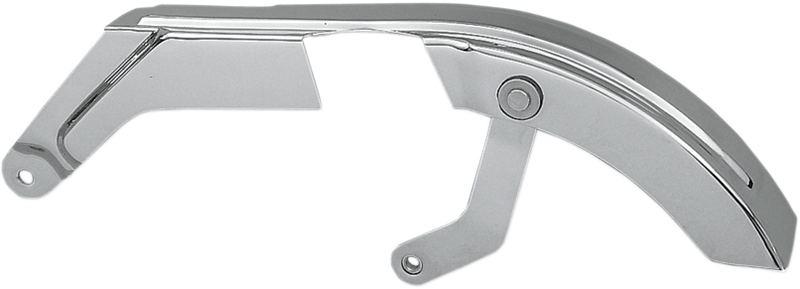 Drag Specialties Upper Belt Guard for '87-'94 FXR/FXRS/FXRS-SP - Chrome (Part #32-0191A-BX-LB2)