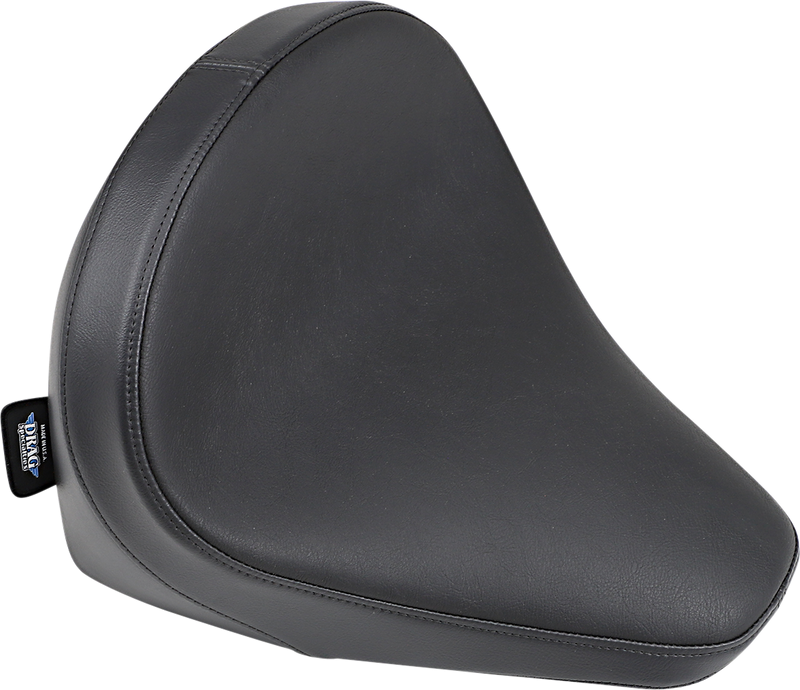 DRAG SPECIALTIES SEATS, DRAG SPECIALTIES SEATS 3/4 Solo Seat - Black Vinyl - Part 0810-2256