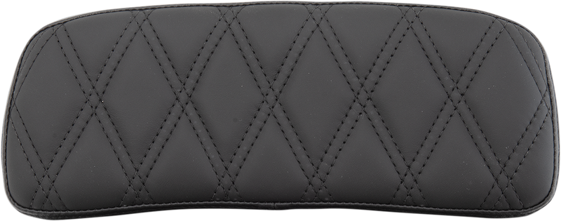 DRAG SPECIALTIES SEATS, DRAG SPECIALTIES SEATS Chopped Tour-Pak Pad - Double Diamond Black, Part 0822-0432