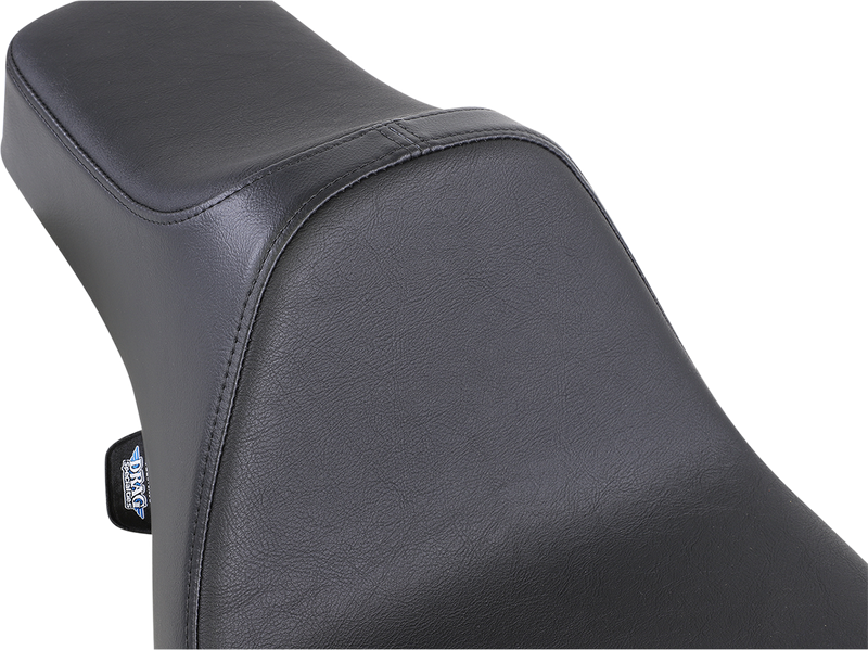 DRAG SPECIALTIES SEATS, Drag Specialties Seats Extended Reach Predator III Seat for Harley FL Models 1999-2007 - Black, Smooth Finish
