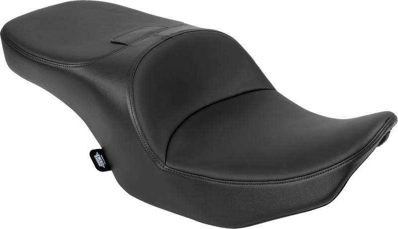 DRAG SPECIALTIES SEATS, Drag Specialties Seats Forward Position Freedom Seat 4715E for FLH/FLT 2023-2025 - Vinyl and Solar Leather Finish