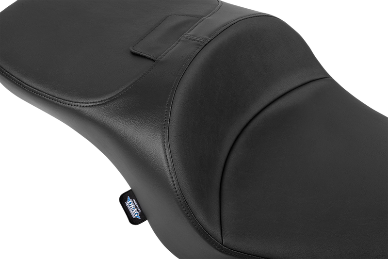 DRAG SPECIALTIES SEATS, DRAG SPECIALTIES SEATS Forward Position Freedom Seat for FLH/FLT '23-'25 – Vinyl, Smooth, Part #4715A