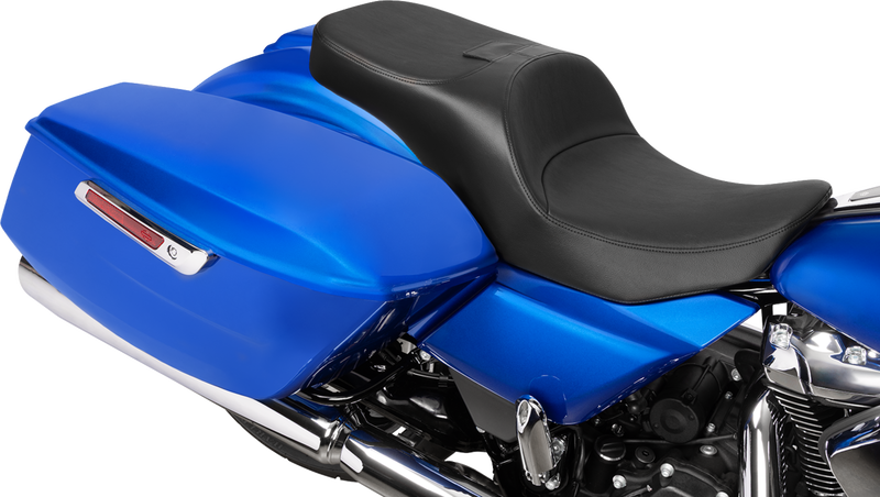 DRAG SPECIALTIES SEATS, DRAG SPECIALTIES SEATS Forward Position Freedom Seat for FLH/FLT '23-'25 – Vinyl, Smooth, Part #4715A