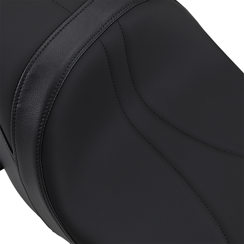 DRAG SPECIALTIES SEATS, DRAG SPECIALTIES SEATS Low Touring Seat with Solar Reflective Leather for Harley FL 2008-2023 – Part #0801-1069