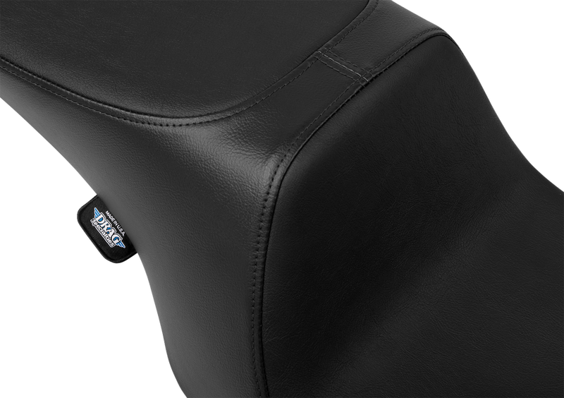 DRAG SPECIALTIES SEATS, Drag Specialties Seats Predator 2-Up Seat for Harley FL Models 1997-2007 - Vinyl Smooth, Part 4695A