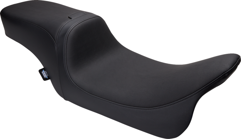 DRAG SPECIALTIES SEATS, DRAG SPECIALTIES SEATS Predator 2-Up Seat - Vinyl - Smooth - Fits FLH/FLTR 2008-2024, Part #0801-1499