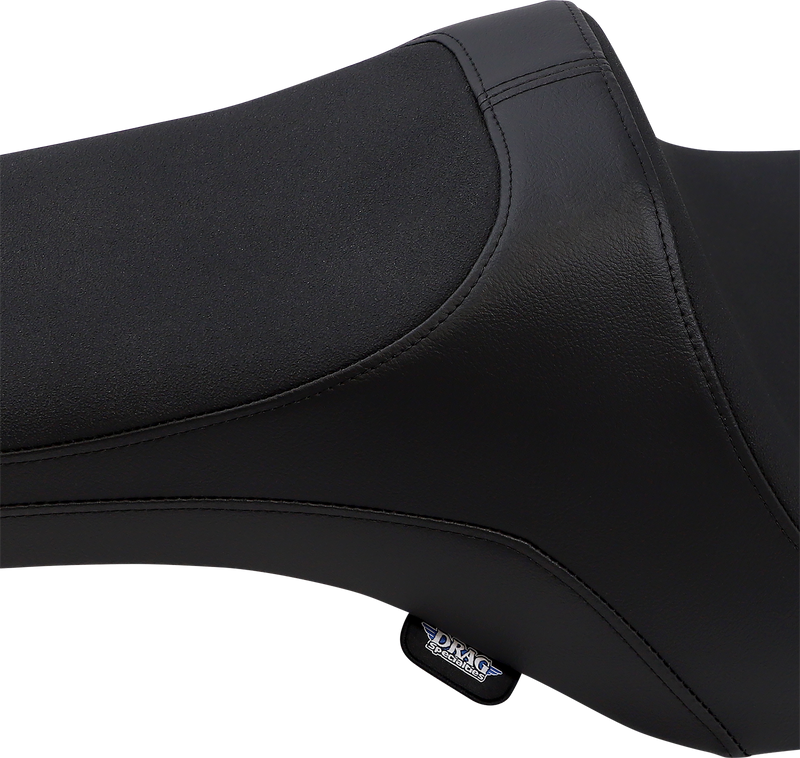 DRAG SPECIALTIES SEATS, DRAG SPECIALTIES SEATS Predator III Slip Stop™ Seat for Harley-Davidson FLH/FLT '08-'23 - Black, Part Number 4667