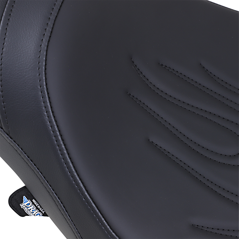 DRAG SPECIALTIES SEATS, DRAG SPECIALTIES SEATS Predator Seat - Flame Stitched for Vegas 0810-1597