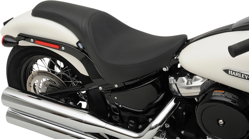 DRAG SPECIALTIES SEATS, DRAG SPECIALTIES SEATS Predator Seat for FL/FX 2018-2022 with Solar Leather Finish, Part #0802-1153
