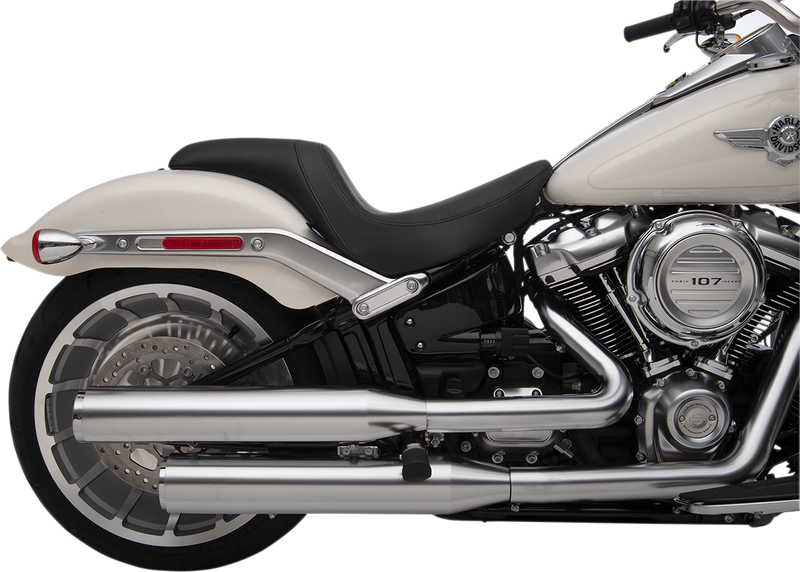 DRAG SPECIALTIES SEATS, Drag Specialties Seats Predator Seat for Harley FL/FX 2018-2025 | Vinyl, Smooth Finish, Part No. 0802-1181